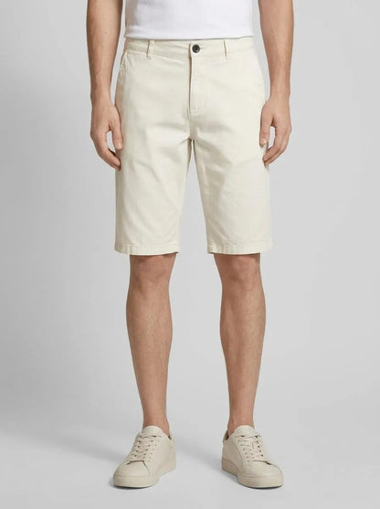 Tom Tailor Creme Men Chino Bermuda Shorts SKU: 1035037_13808 Image 00