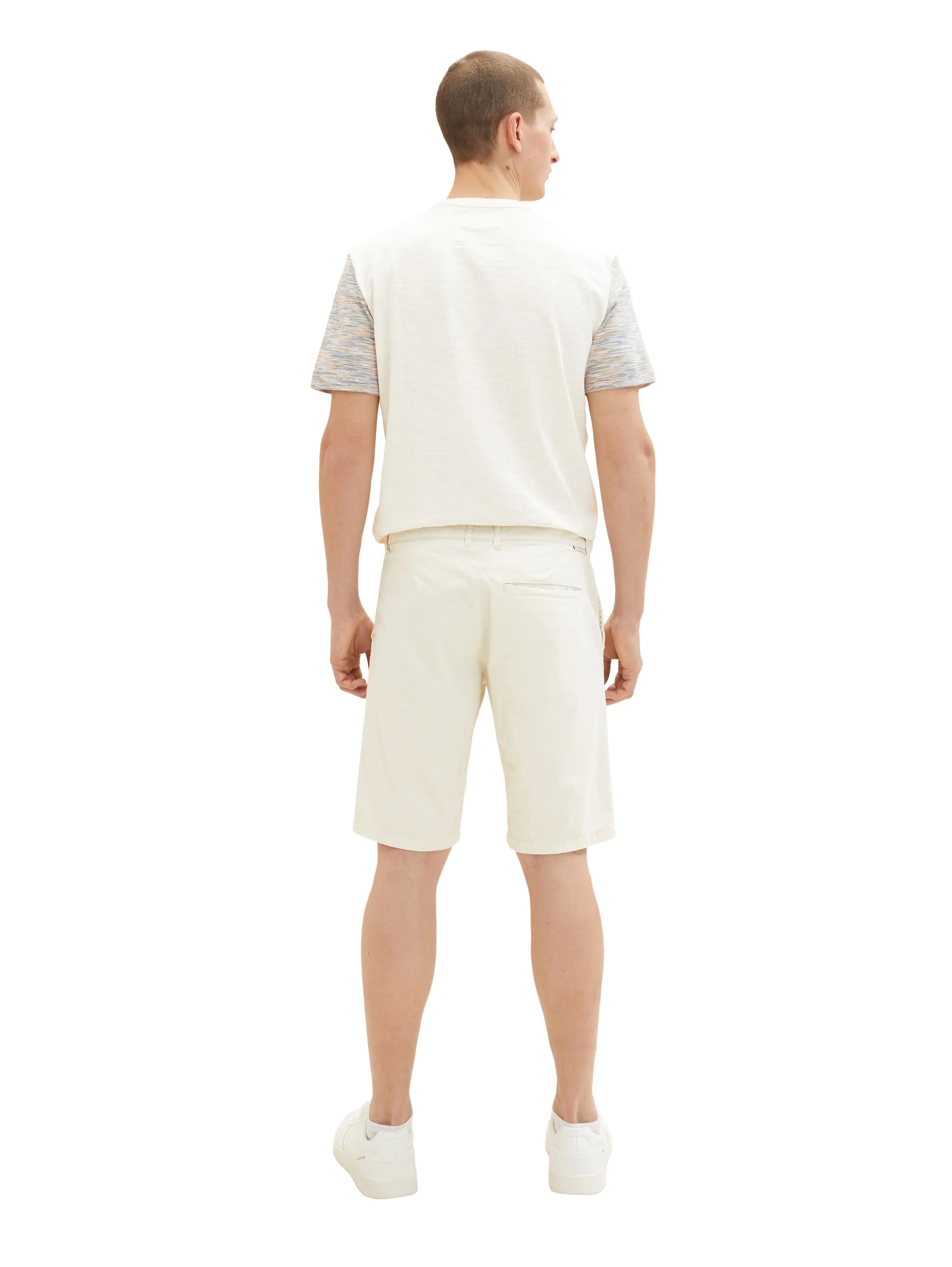 Tom Tailor Creme Men Chino Bermuda Shorts SKU: 1035037_13808 Image 04