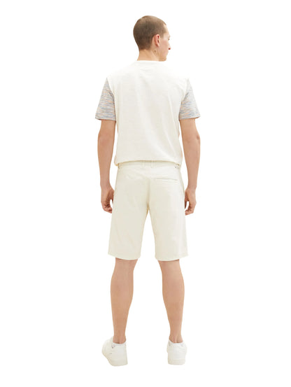 Tom Tailor Creme Men Chino Bermuda Shorts SKU: 1035037_13808 Image 04