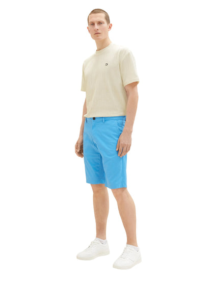 Tom Tailor Rainy Sky Blue Men Chino Bermuda Shorts SKU: 1035037_18395 Image 02
