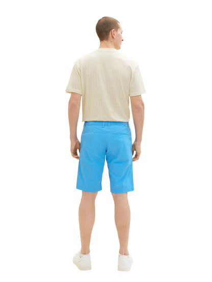 Tom Tailor Rainy Sky Blue Men Chino Bermuda Shorts SKU: 1035037_18395 Image 04