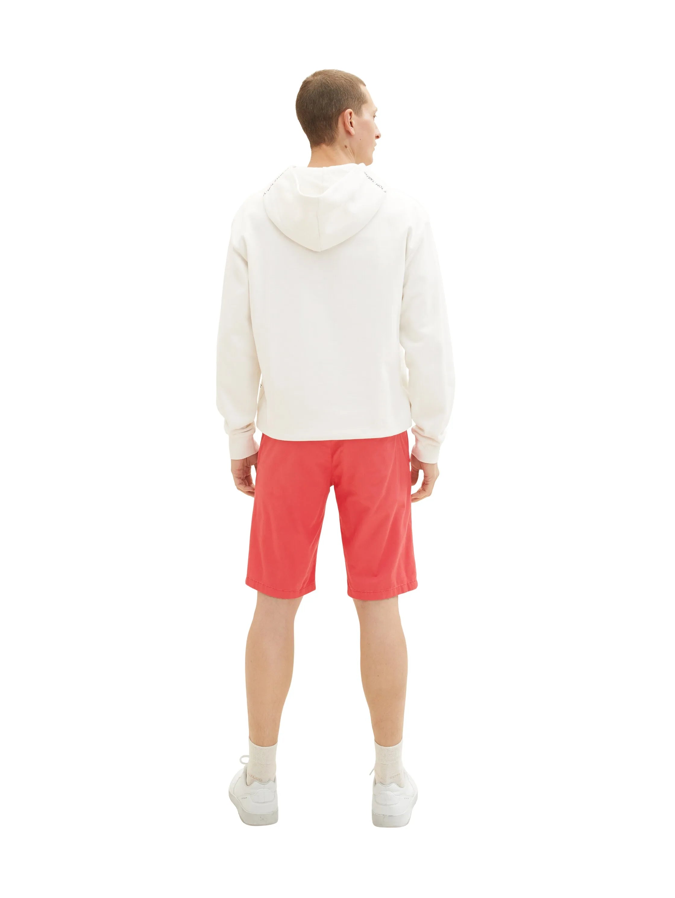 Tom Tailor Soft Berry Red Men Chino Bermuda Shorts SKU: 1035037_31045 Image 04