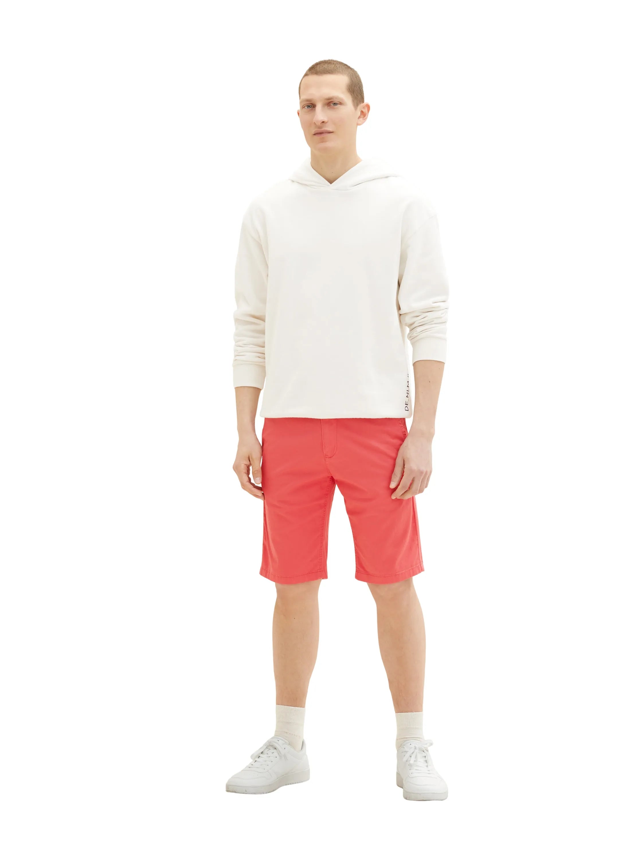 Tom Tailor Soft Berry Red Men Chino Bermuda Shorts SKU: 1035037_31045 Image 06