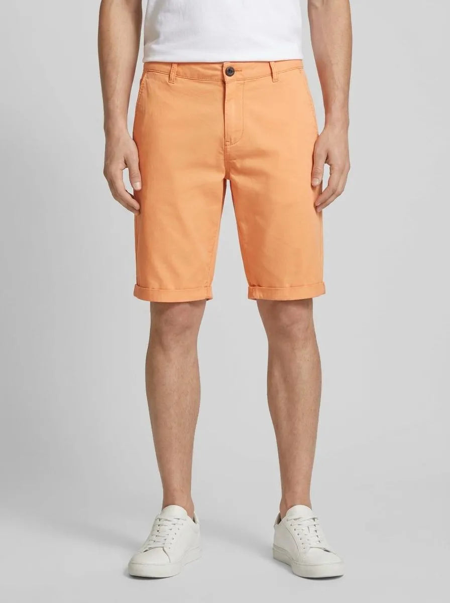 Tom Tailor Copper Orange Men Chino Bermuda Shorts SKU: 1035037_31191 Image 00