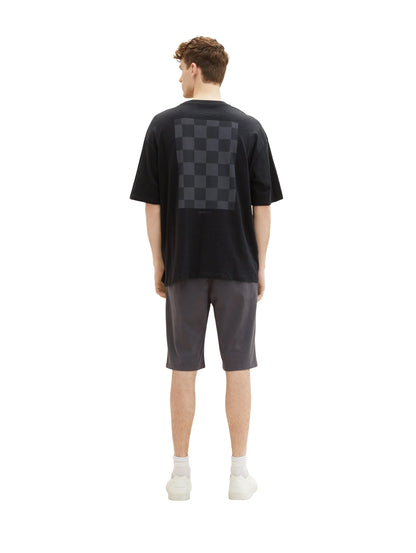 Tom Tailor Tarmac Grey Men Chino Shorts SKU: 1035039_10899 Image 04