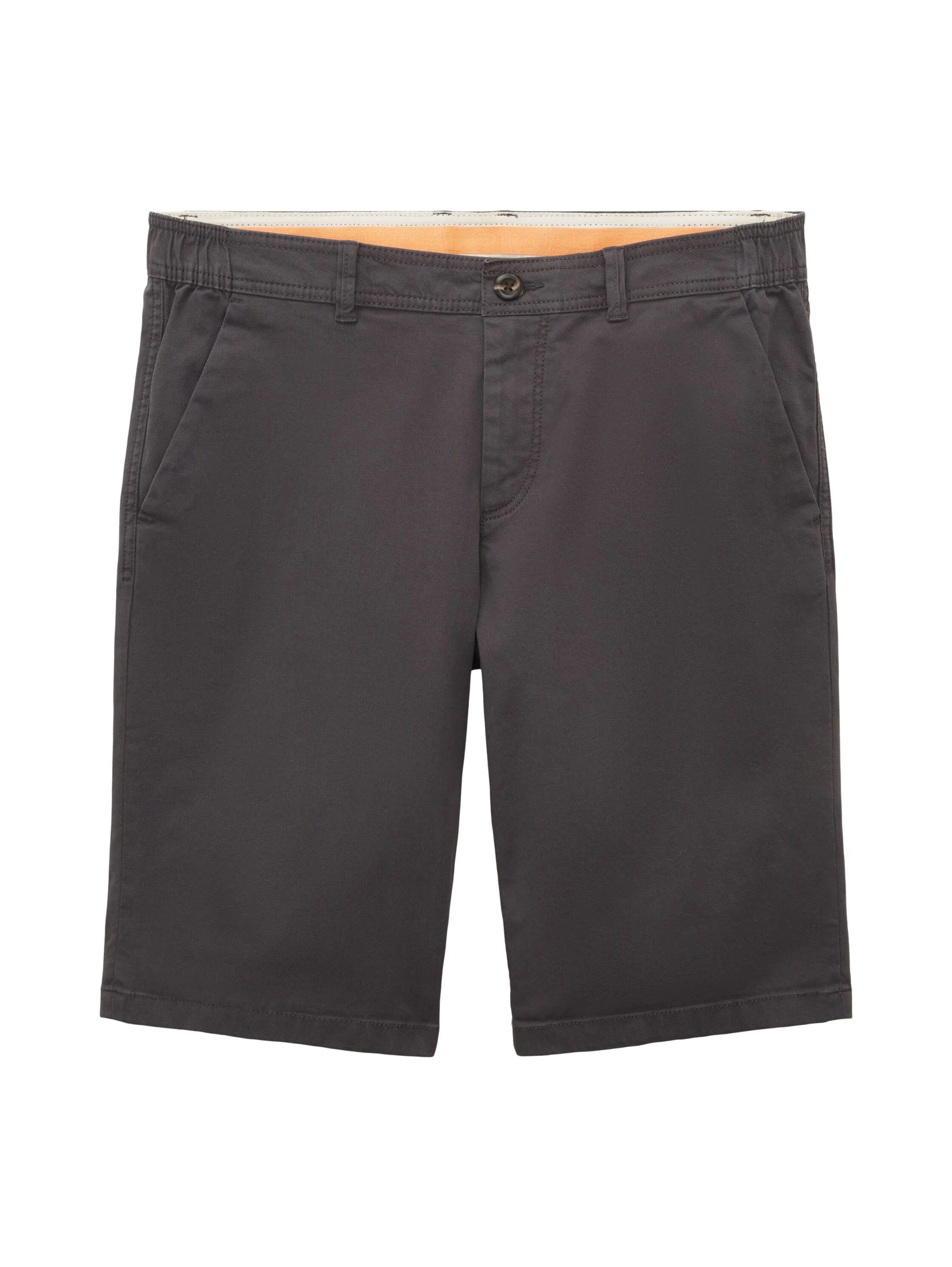 Tom Tailor Tarmac Grey Men Chino Shorts SKU: 1035039_10899 Image 08