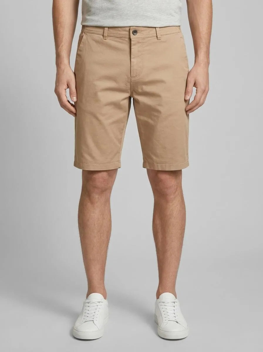 Tom Tailor Desert Fawn Men Chino Shorts SKU: 1035039_24048 Image 00