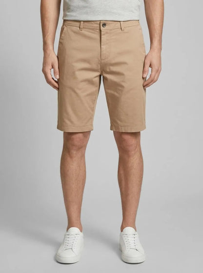 Tom Tailor Desert Fawn Men Chino Shorts SKU: 1035039_24048 Image 00