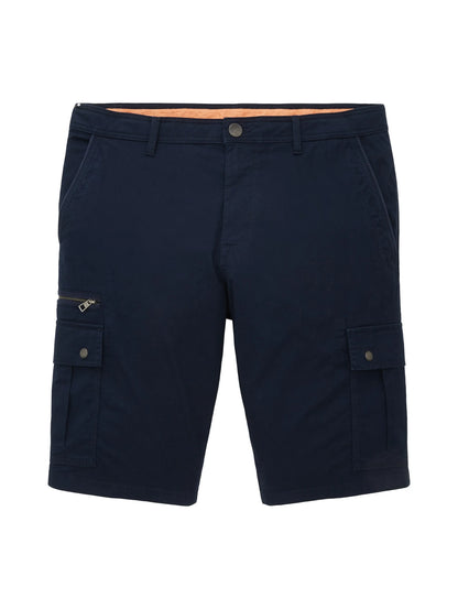 Tom Tailor Sky Captain Blue Men Cargo Shorts SKU: 1035040_10668 Image 08