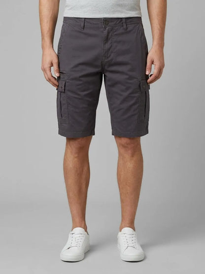 Tom Tailor Tarmac Grey Men Cargo Shorts SKU: 1035040_10899 Image 00