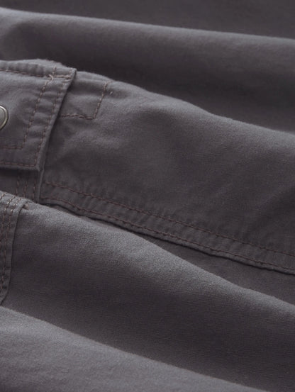 Tom Tailor Tarmac Grey Men Cargo Shorts SKU: 1035040_10899 Image 07