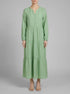 Tom Tailor Okra Green Women Maxi Dress with Flounces SKU: 1035230_31034 Image 00