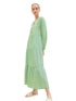 Tom Tailor Okra Green Women Maxi Dress with Flounces SKU: 1035230_31034 Image 01