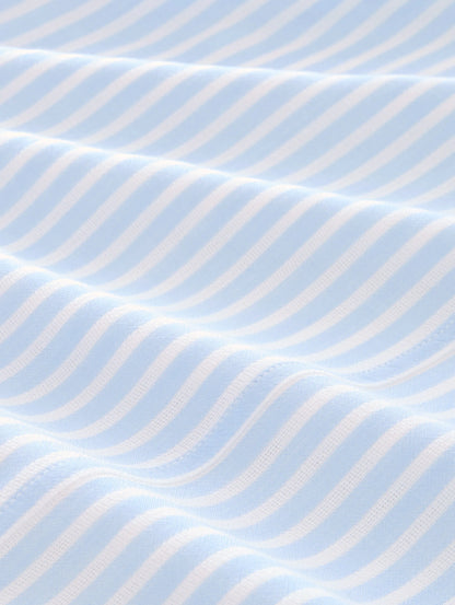 Tom Tailor Blue White Thin Stripe Women Blouse Stripe Mix SKU: 1035265_31403 Image 06