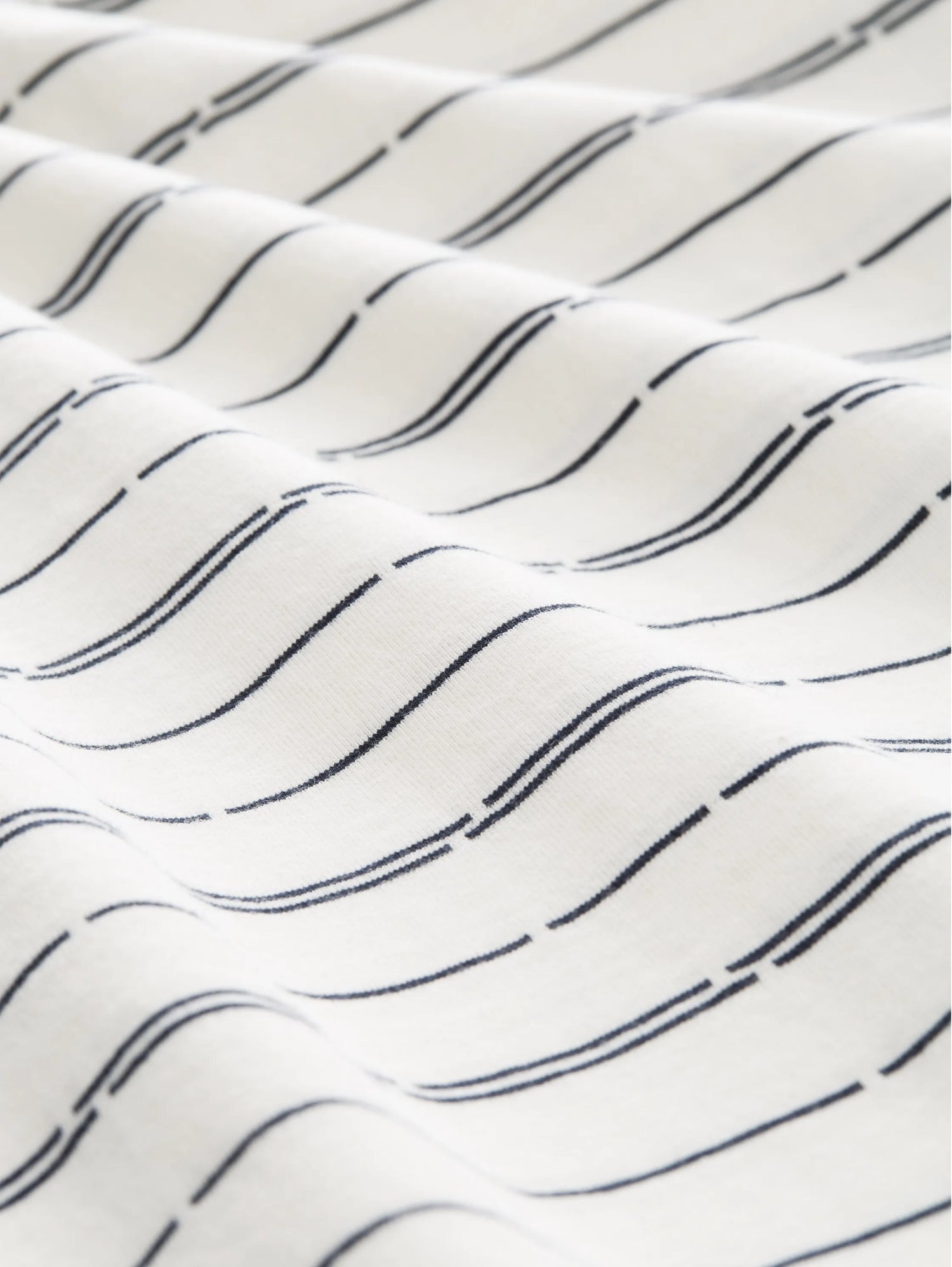 Denim Tom Tailor White Broken Yd Stripe Men Striped Polo Shirt SKU: 1035286_31373 Image 06