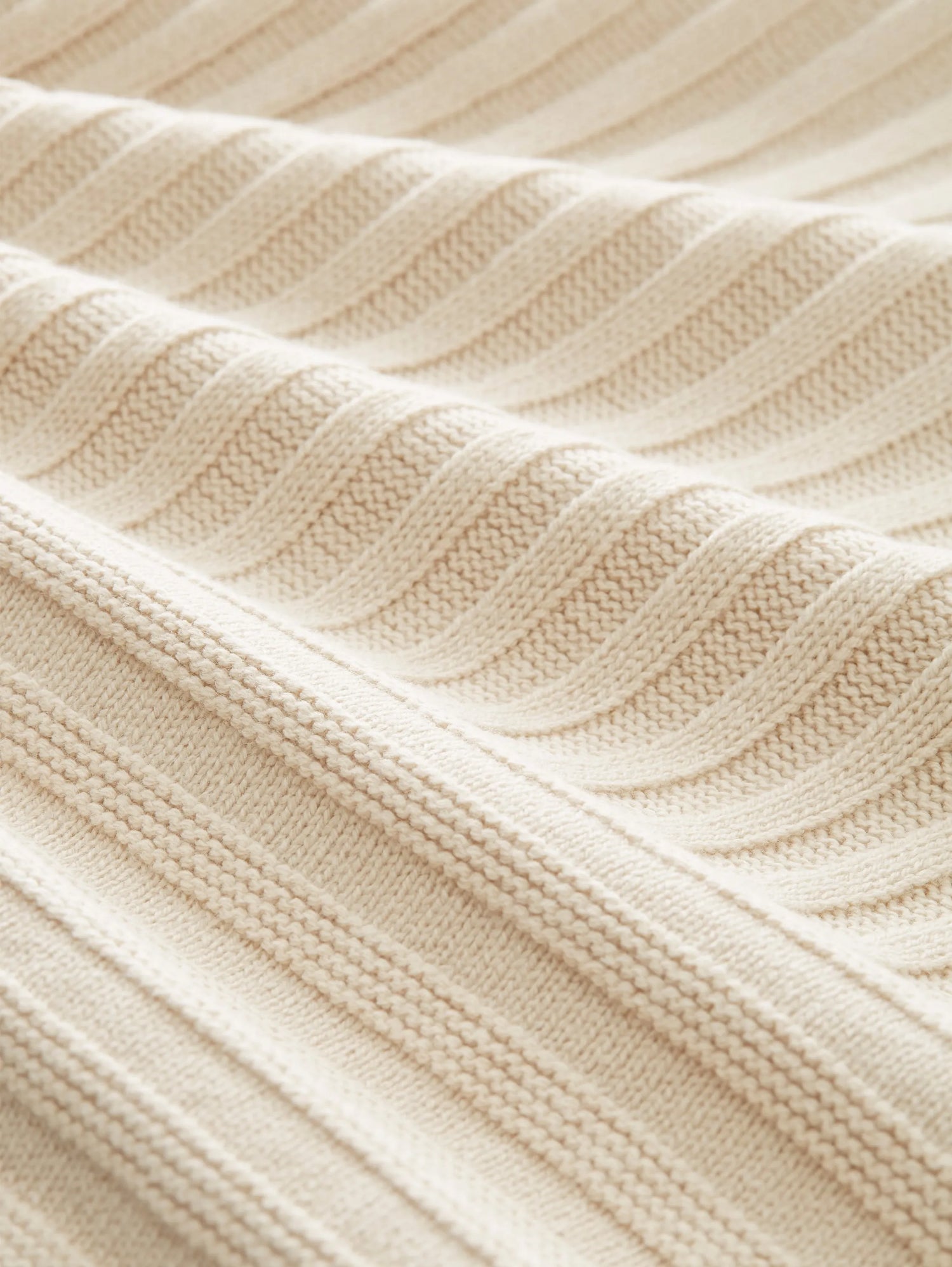 Tom Tailor Dusty Beige Women Wrap-Around Cardigan in a Ribbed Texture SKU: 1035293_12365 Image 06