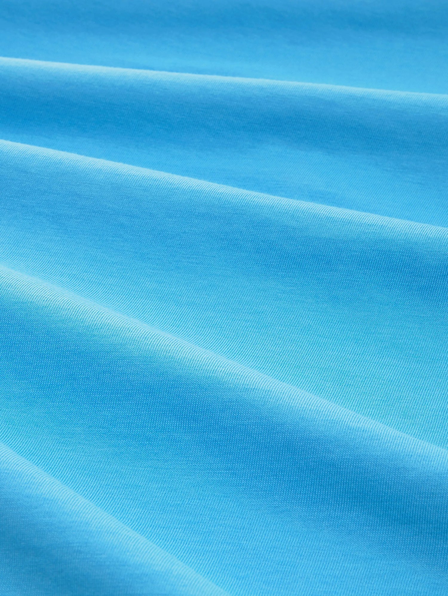 Denim Tom Tailor Rainy Sky Blue Women T-Shirt with a Logo Print SKU: 1035361_18395 Image 06