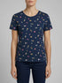 Tom Tailor Navy Geo Shapes Design Women T-Shirt with a Print SKU: 1035378_31790 Image 00