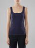 Tom Tailor Atlantic Ocean Blue Women Top with a Square Neckline SKU: 1035393_11331 Image 00