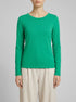 Tom Tailor Vivid Leaf Green Women Basic Long-Sleeved Shirt SKU: 1035396_31032 Image 00