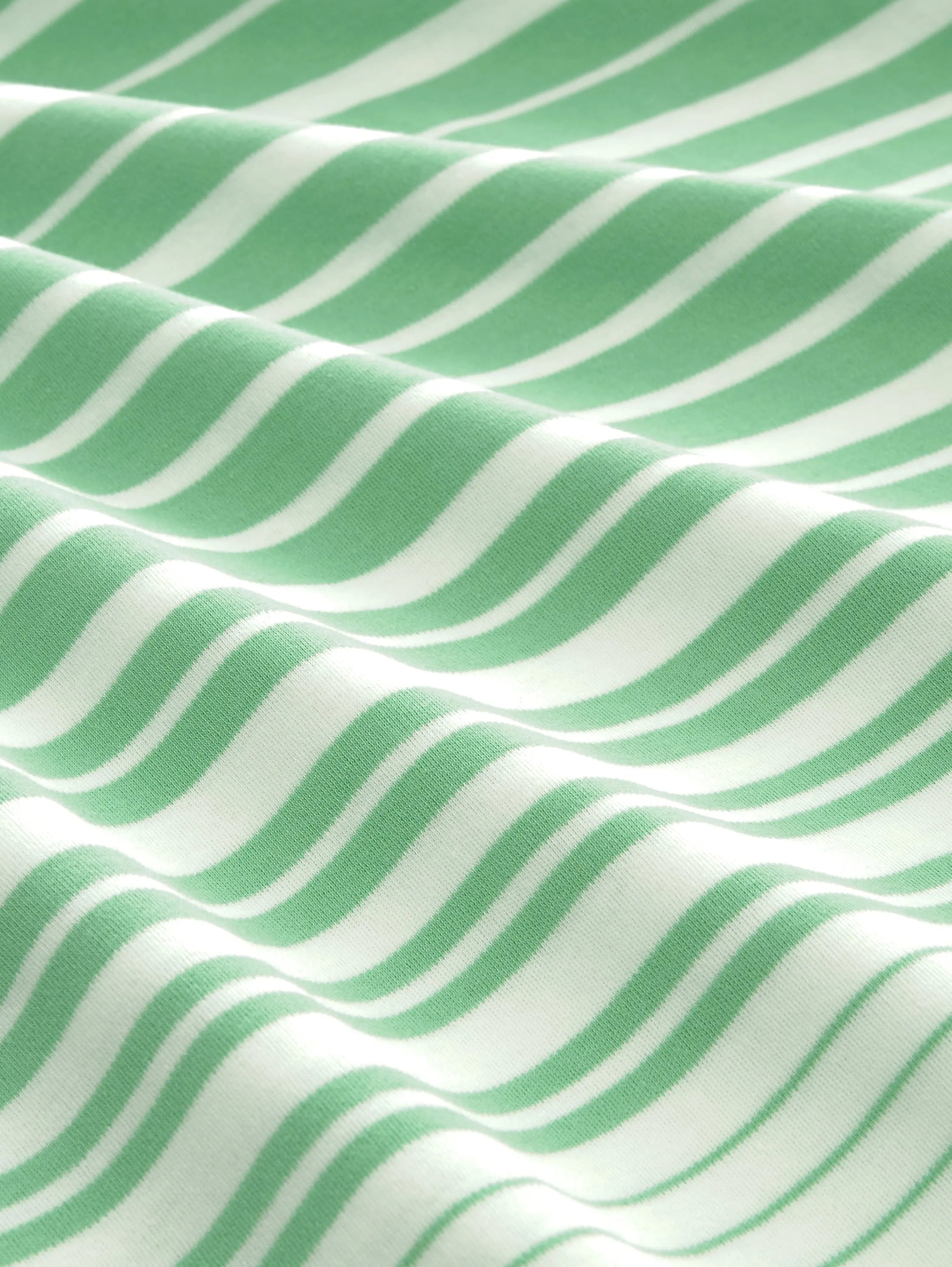 Tom Tailor Green Gradient Stripe Women Striped T-Shirt SKU: 1035480_31329 Image 06
