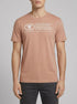 Tom Tailor Desert Fawn Men T-Shirt with Logo Print SKU: 1035611_24048 Image 00