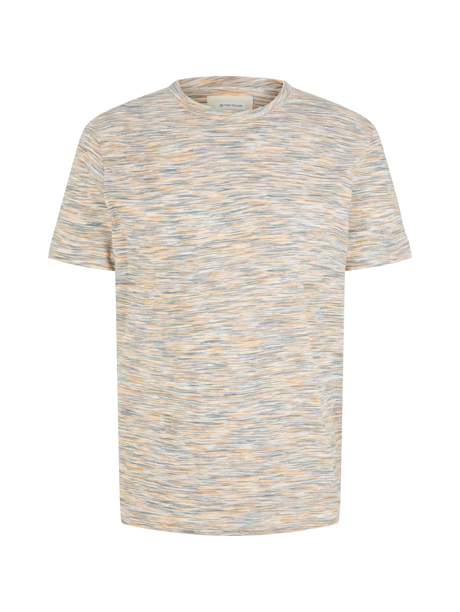 Tom Tailor Light Multicolor Spacedye Men T-Shirt with a Spacedye Pattern SKU: 1035625_31465 Image 07