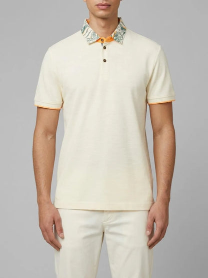 Tom Tailor Vintage Beige Men Polo Shirt SKU: 1035632_18592 Image 00