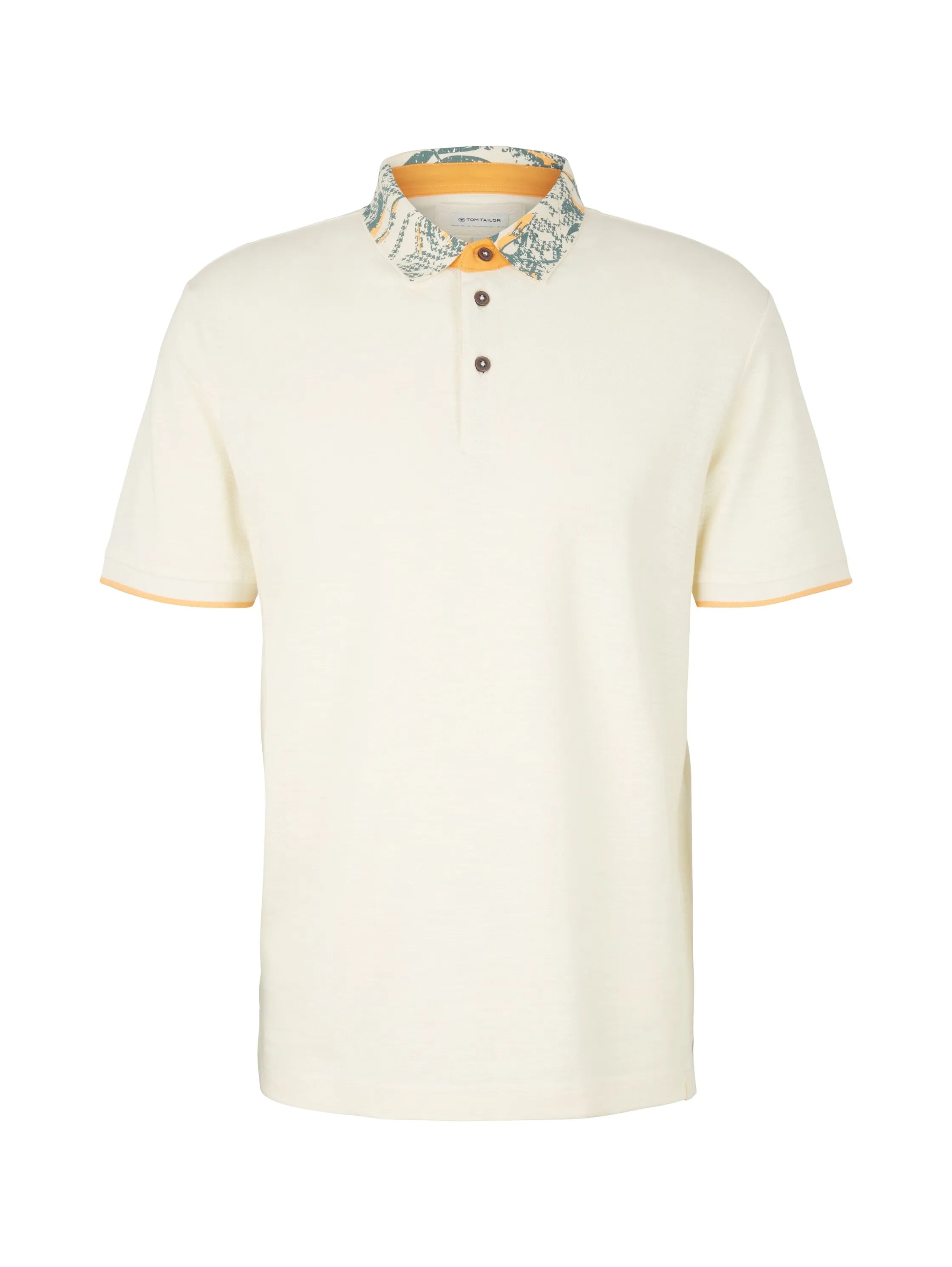 Tom Tailor Vintage Beige Men Polo Shirt SKU: 1035632_18592 Image 07