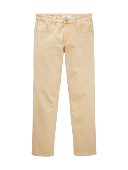 Tom Tailor Caramel Beige Men Marvin Straight Jeans SKU: 1035652_21849 Image 08
