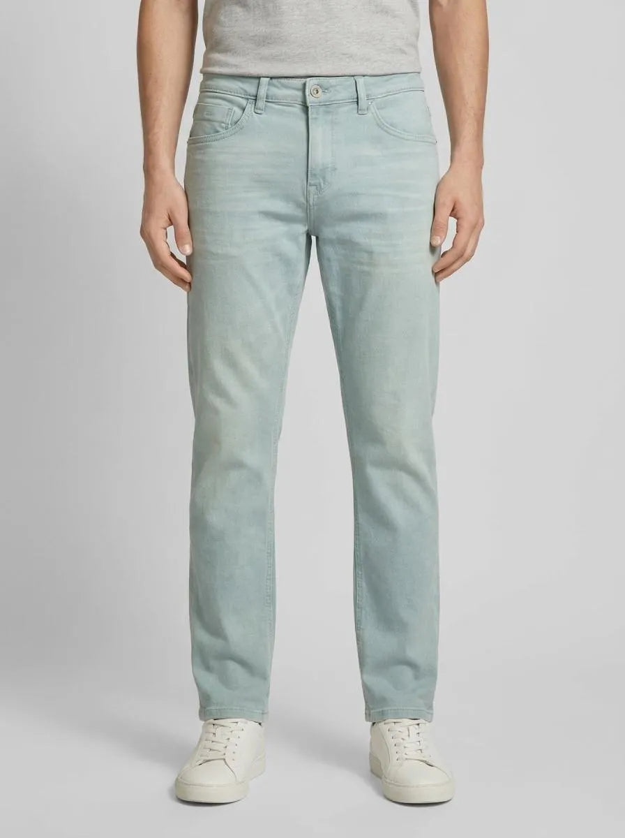 Tom Tailor Light Ice Blue Men Marvin Straight Jeans SKU: 1035652_28129 Image 00