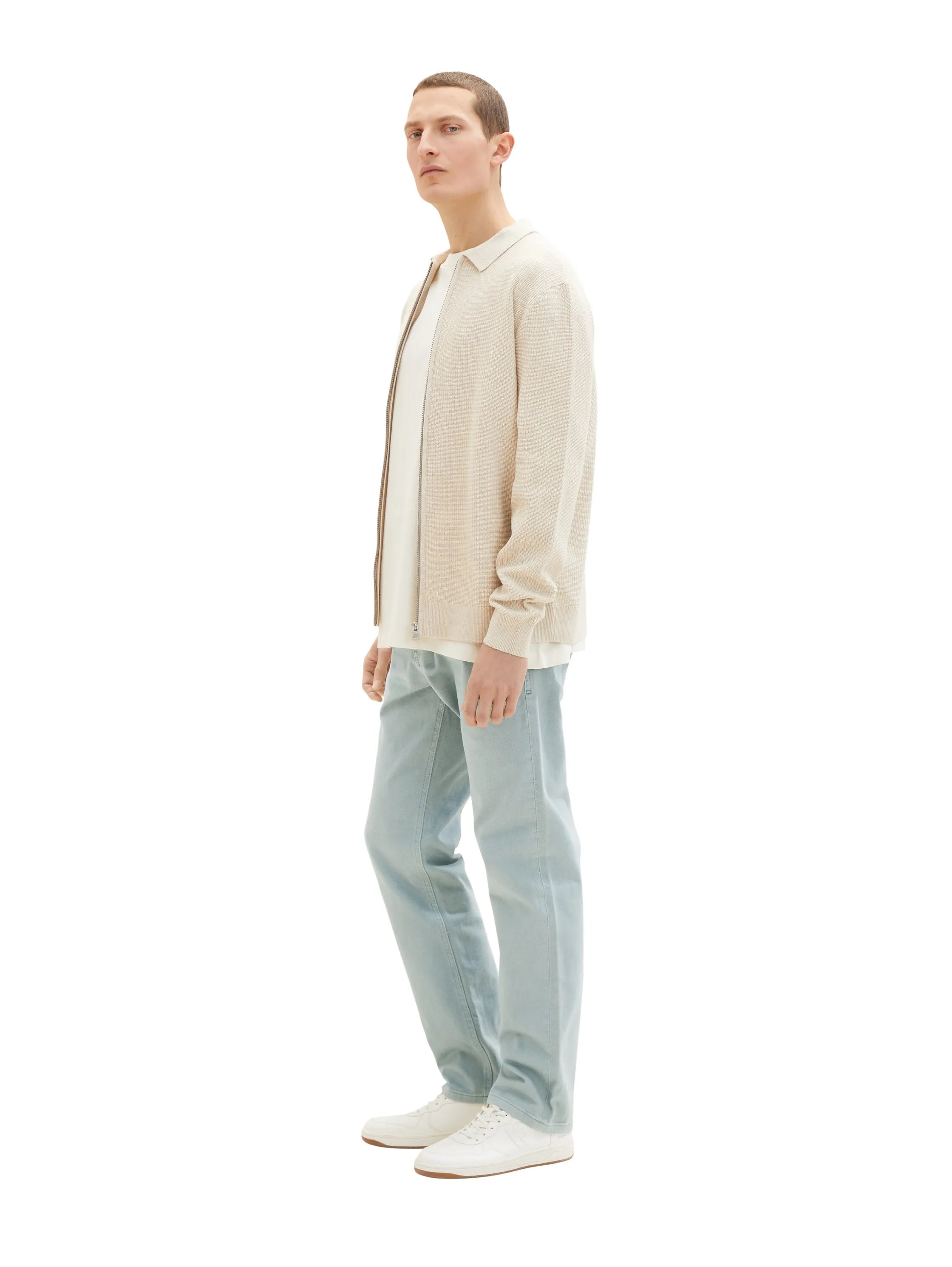 Tom Tailor Light Ice Blue Men Marvin Straight Jeans SKU: 1035652_28129 Image 02
