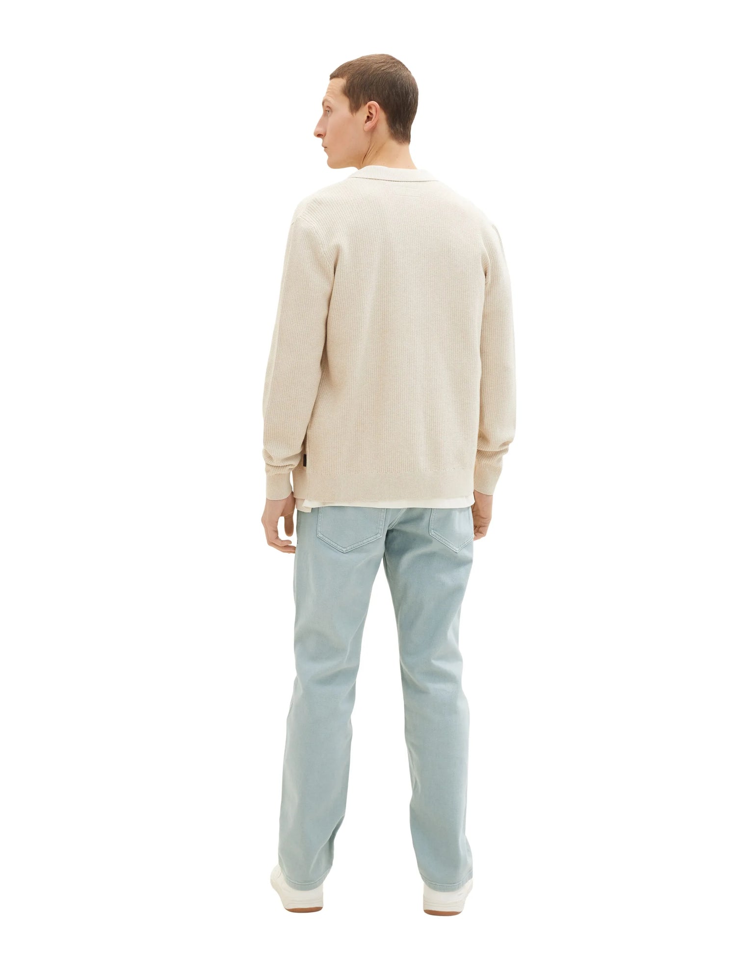 Tom Tailor Light Ice Blue Men Marvin Straight Jeans SKU: 1035652_28129 Image 04