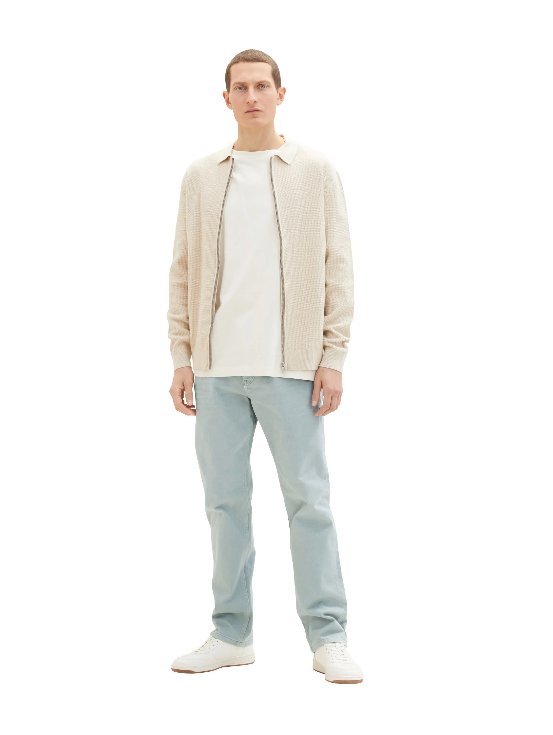 Tom Tailor Light Ice Blue Men Marvin Straight Jeans SKU: 1035652_28129 Image 05