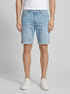 Tom Tailor Clean Bleached Blue Denim Men Josh Shorts SKU: 1035653_10111 Image 00