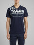 Tom Tailor Sky Captain Blue Men T-Shirt with a Logo Print SKU: 1035657_10668 Image 00