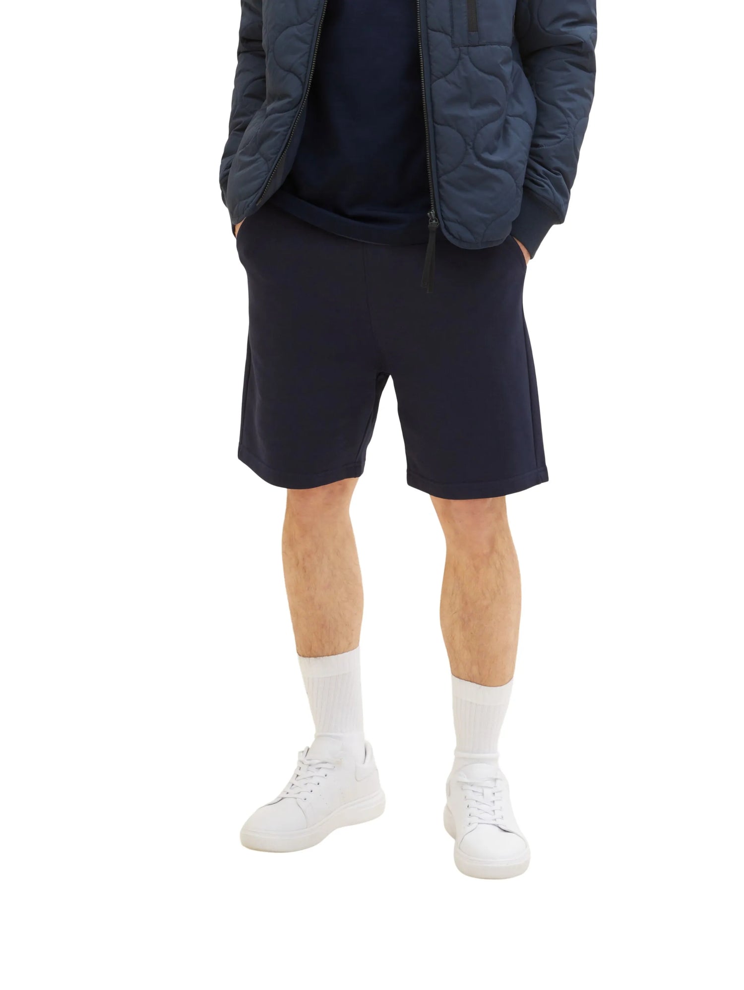 Denim Tom Tailor Sky Captain Blue Men Basic Jogger Shorts SKU: 1035678_10668 Image 01