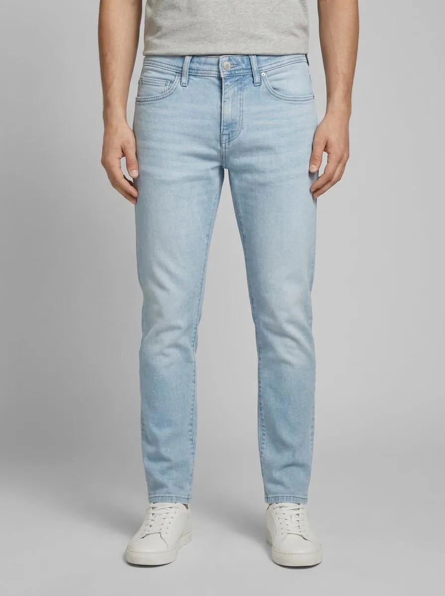 Tom Tailor Light Stone Blue Denim Men Ttpiers Slim Jeans SKU: 1035860_10142 Image 00