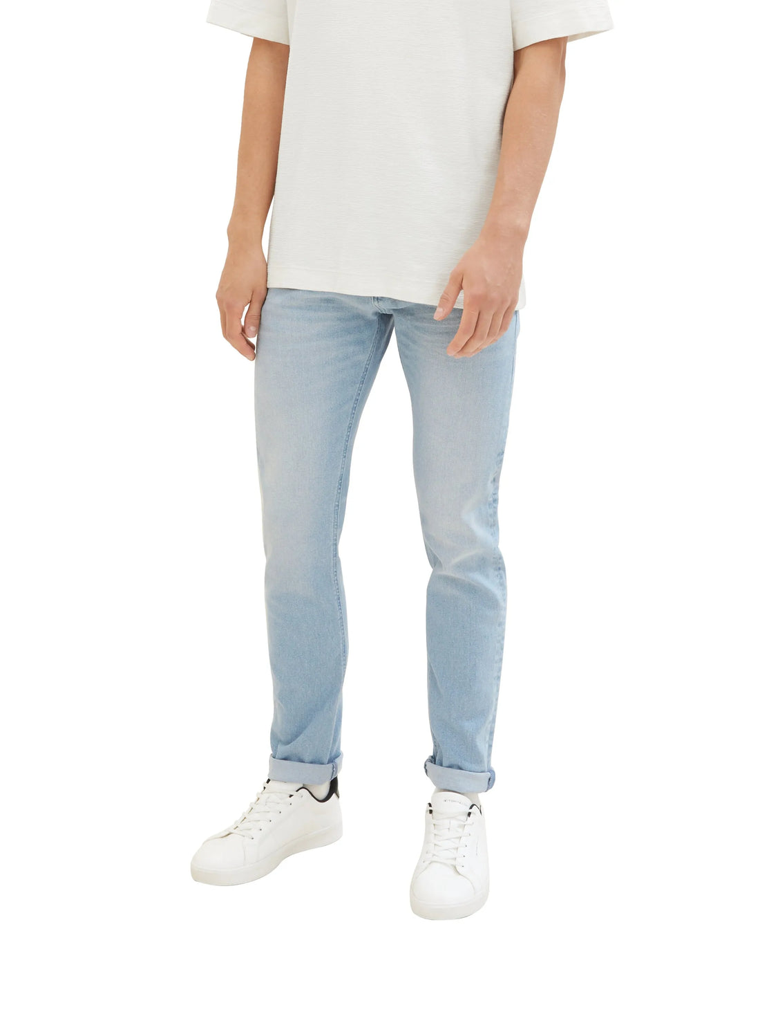Tom Tailor Light Stone Blue Denim Men Ttpiers Slim Jeans SKU: 1035860_10142 Image 01