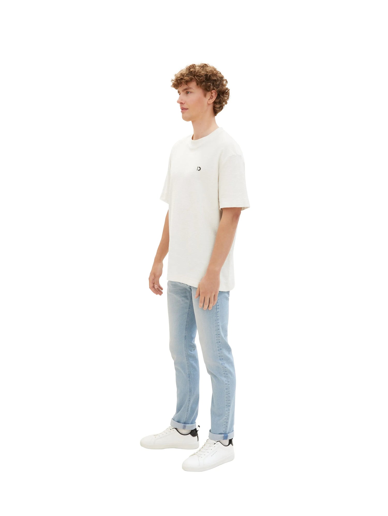 Tom Tailor Light Stone Blue Denim Men Ttpiers Slim Jeans SKU: 1035860_10142 Image 02
