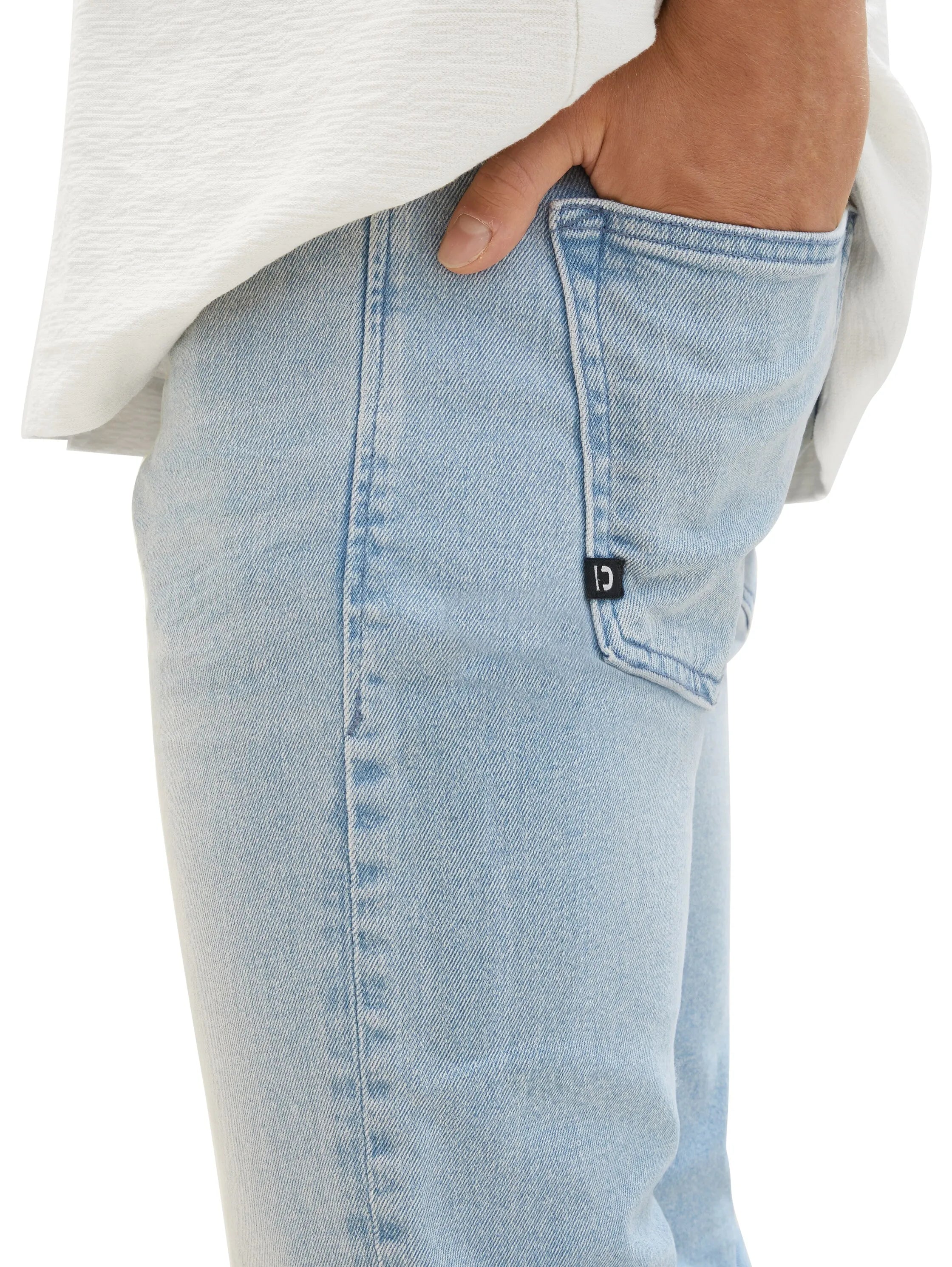 Tom Tailor Light Stone Blue Denim Men Ttpiers Slim Jeans SKU: 1035860_10142 Image 05