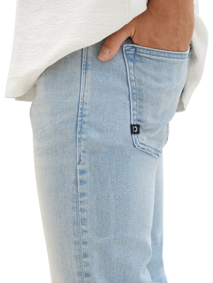 Tom Tailor Light Stone Blue Denim Men Ttpiers Slim Jeans SKU: 1035860_10142 Image 05