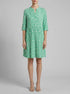 Tom Tailor Green Floral Design Women Dress with an All-Over Print SKU: 1035862_31117 Image 00
