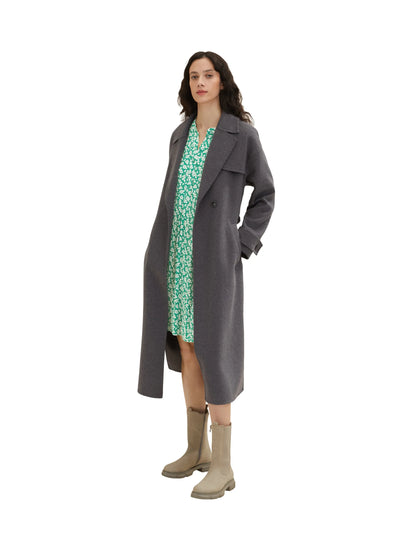 Tom Tailor Green Floral Design Women Dress with an All-Over Print SKU: 1035862_31117 Image 02