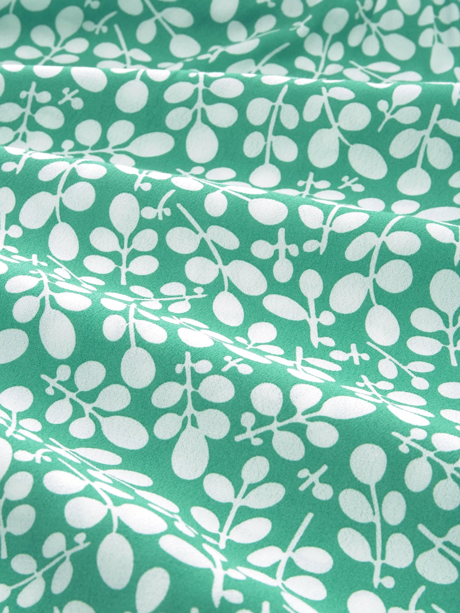 Tom Tailor Green Floral Design Women Dress with an All-Over Print SKU: 1035862_31117 Image 06