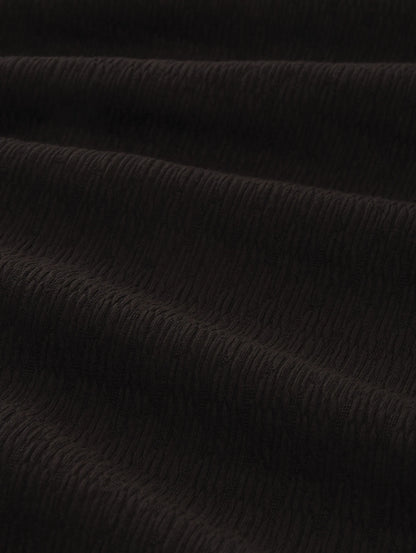 Denim Tom Tailor Deep Black Women Textured Long-Sleeved Shirt SKU: 1035870_14482 Image 06