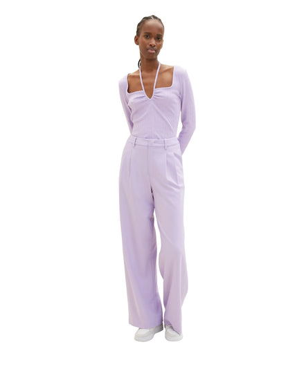 Denim Tom Tailor Lilac Vibe Women Textured Long-Sleeved Shirt SKU: 1035870_31042 Image 02