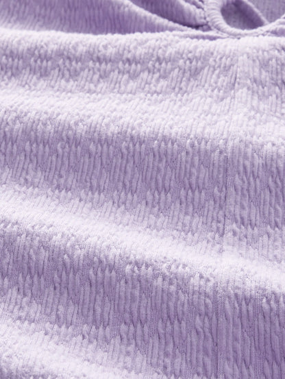 Denim Tom Tailor Lilac Vibe Women Textured Long-Sleeved Shirt SKU: 1035870_31042 Image 06