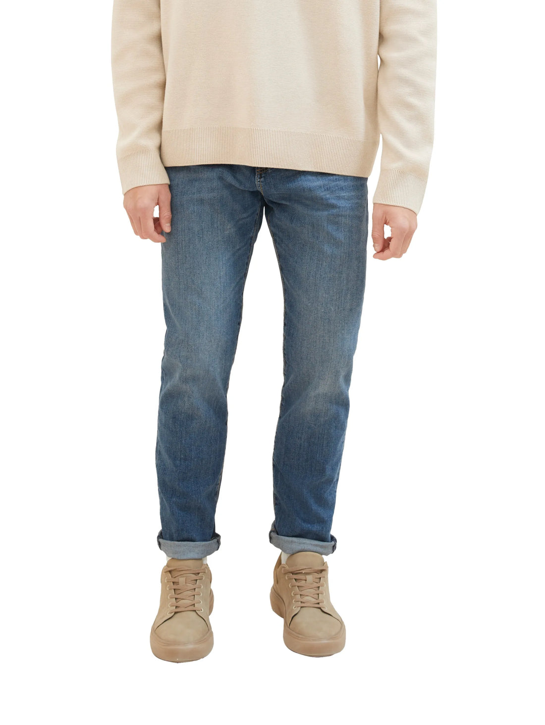 Tom Tailor Blue Denim Men Josh Regular Slim Jeans SKU: 1035878_10110 Image 01