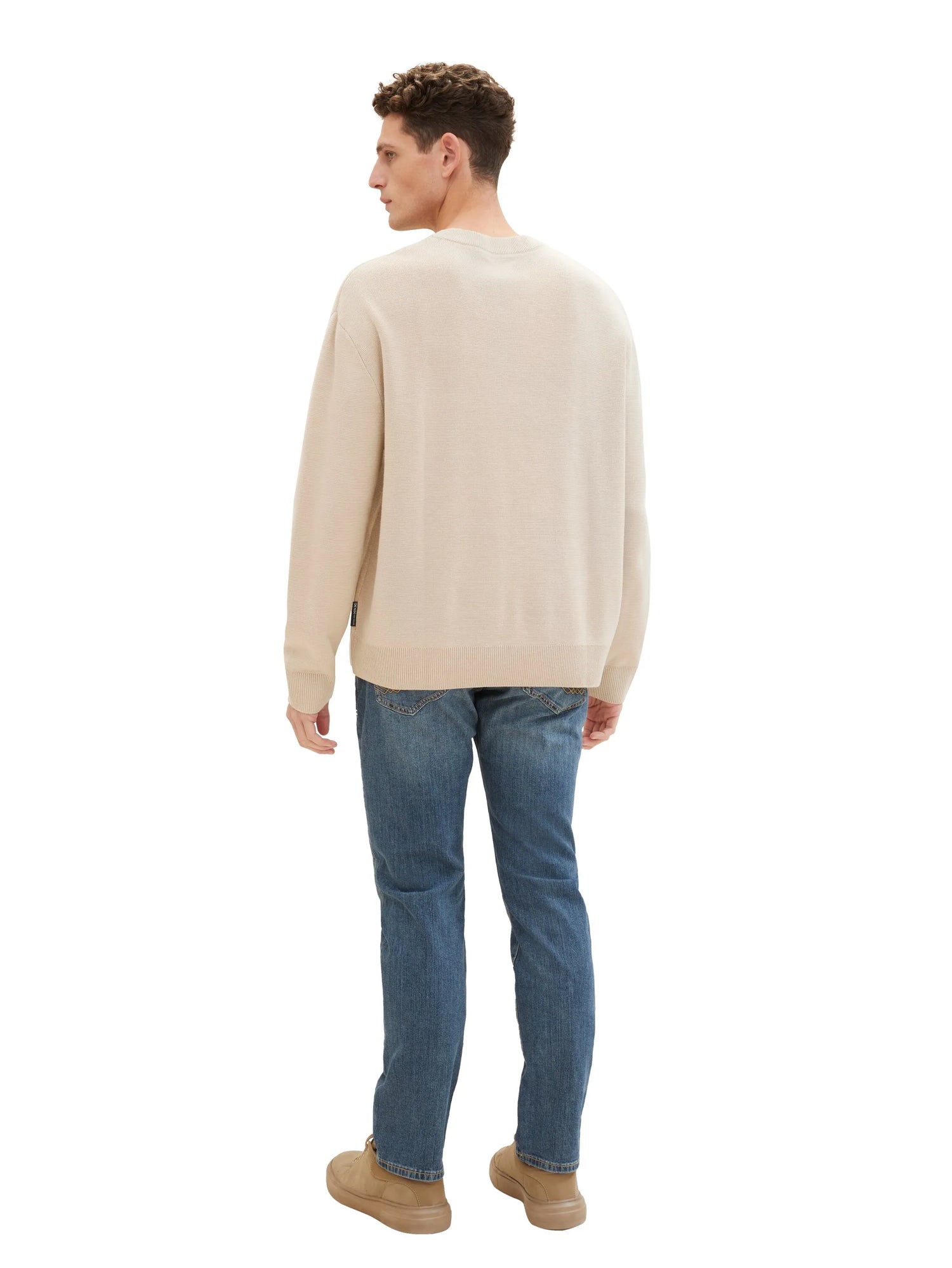 Tom Tailor Blue Denim Men Josh Regular Slim Jeans SKU: 1035878_10110 Image 04